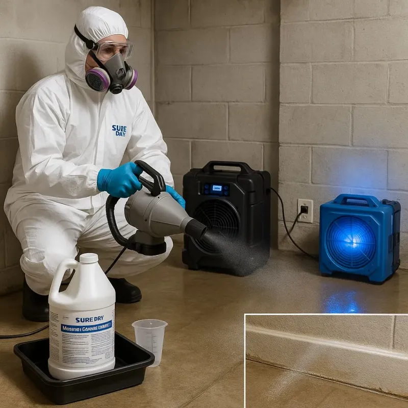 Sanitization and Odor Removal process in Shenandoah, VA