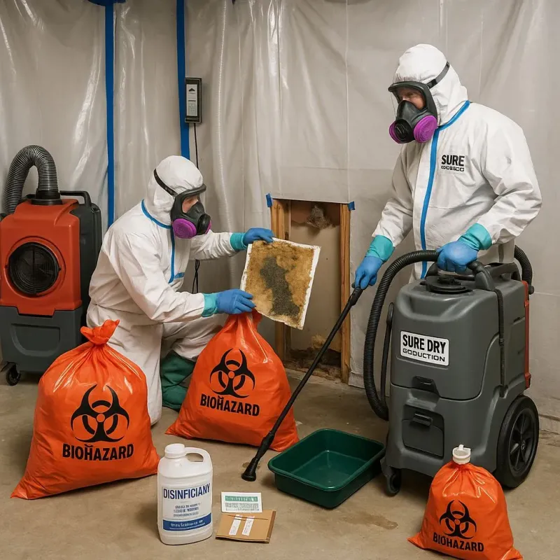 Contaminated Water Handling Protocols process in Shenandoah, VA
